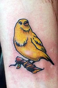 Canary tatto meaning