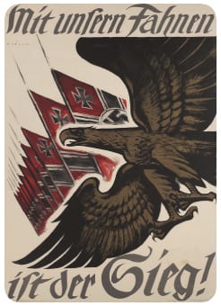 Nazi Bird - symbol and flags