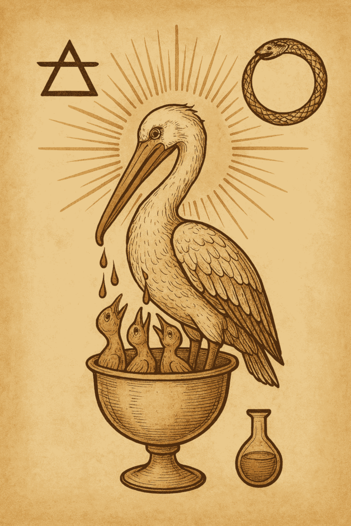 Pelikan totem