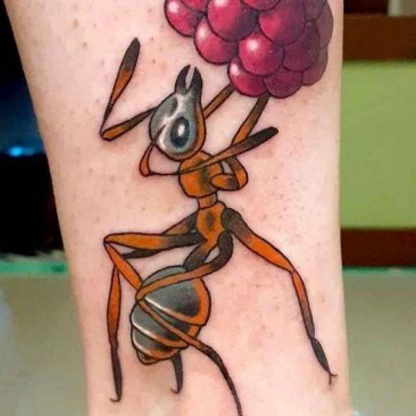 ant tattoo symbolism