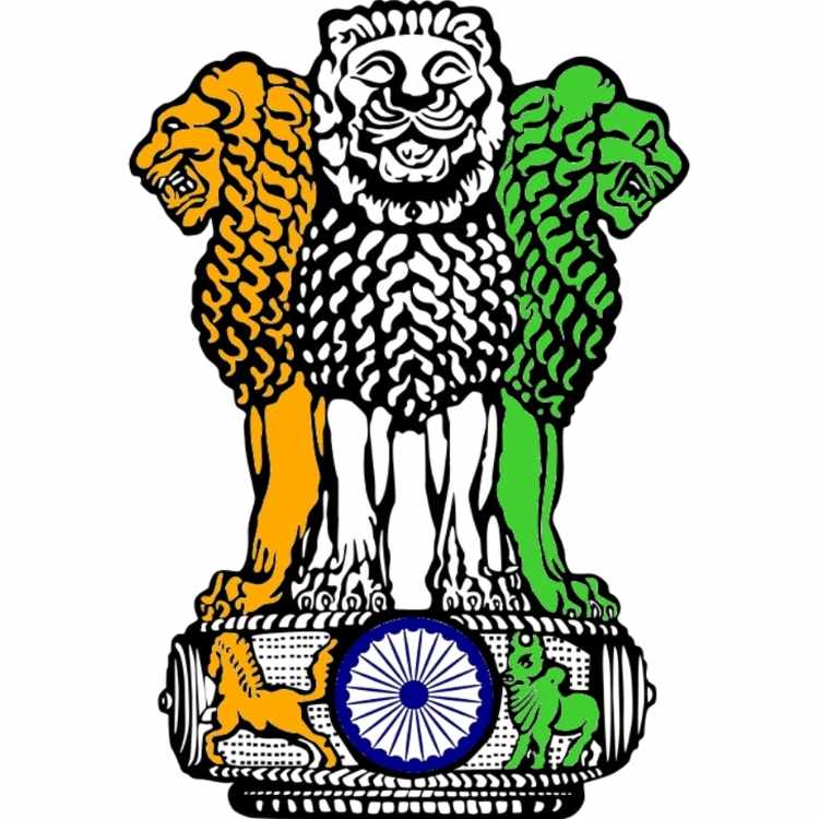 Tiger in the emblem of India