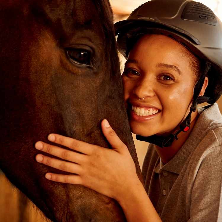 horse representing healing