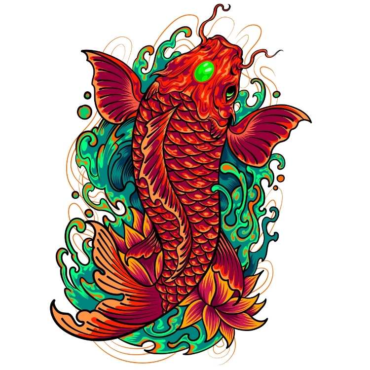 what koi symbolizes