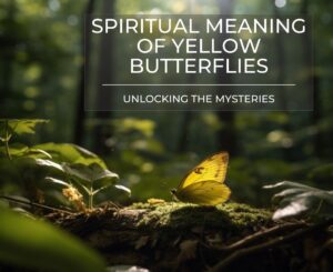 spiritual meaning of yellow butterflies