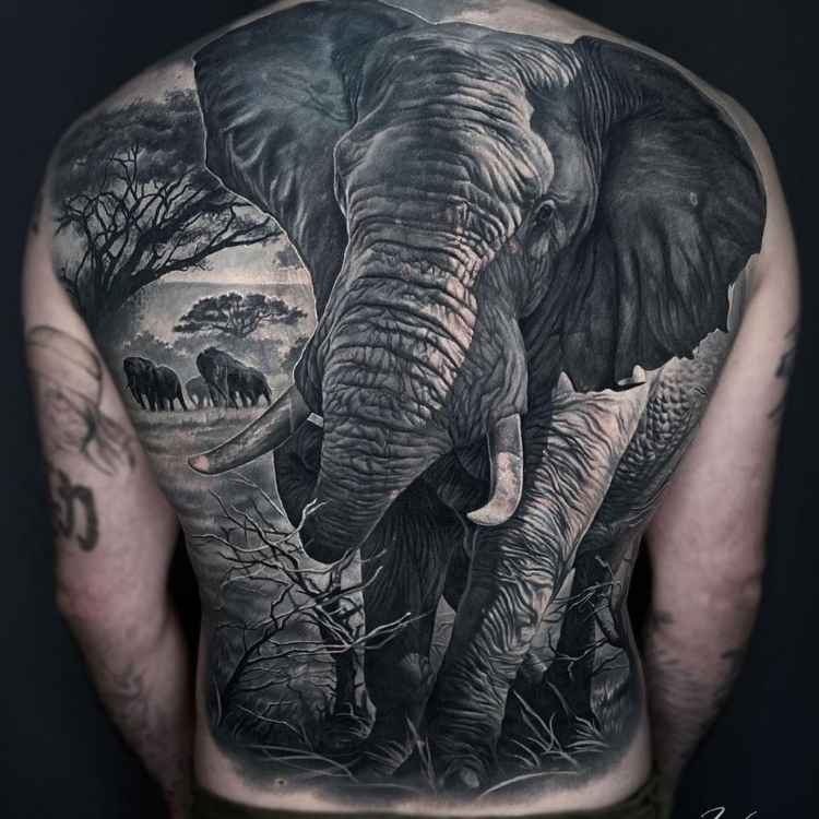 elephant tattoo meaning Elephant Symbolism: The Elephant as an Animal Totem and Spirit Animal