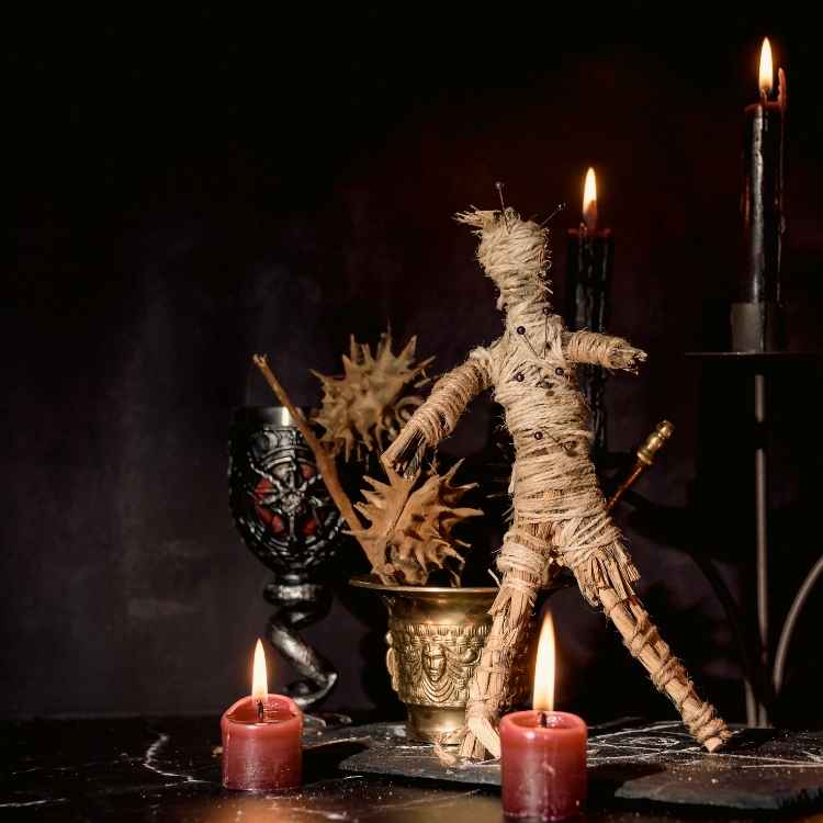 evil voodoo doll