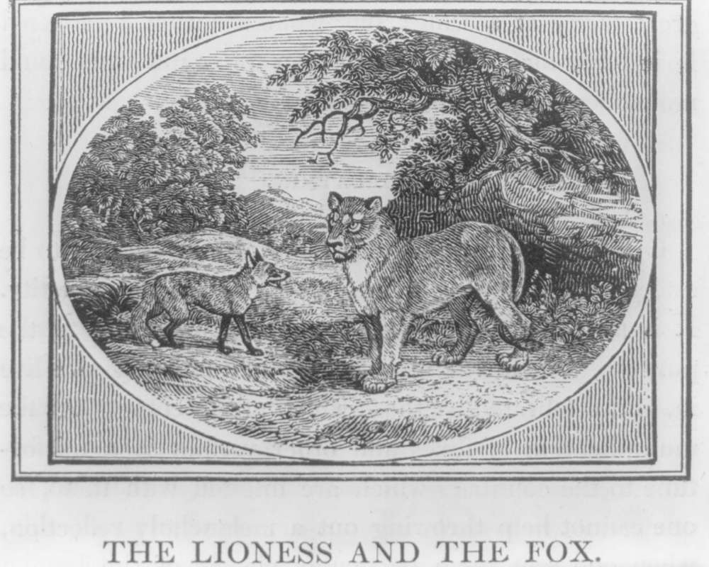 Aesop Fable_of_the_lioness_and_the_fox