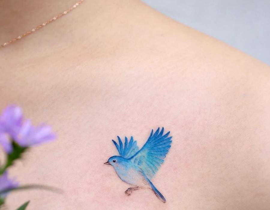 bluebird tattoo The Bluebird Meaning - Spiritual Meaning and Totem