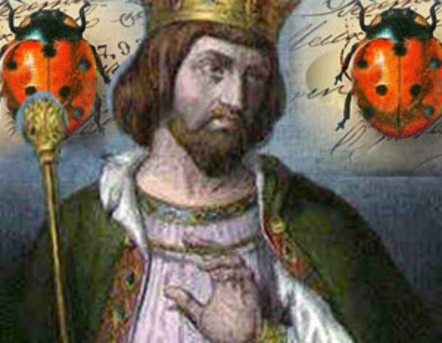 King Robert II the Pious pardoned a criminal because of a ladybug