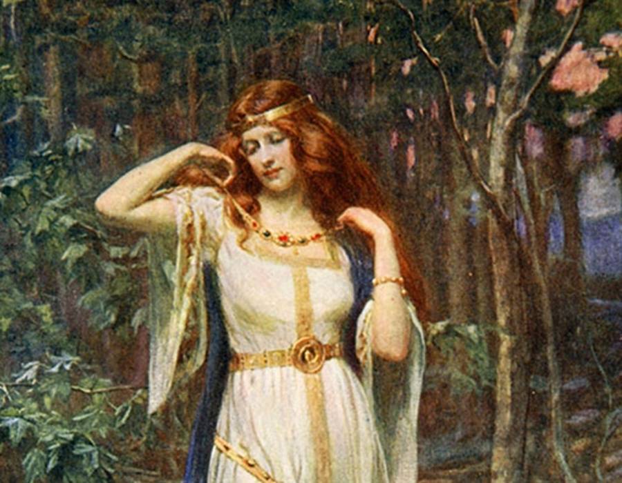 Odin’s wife, Freya