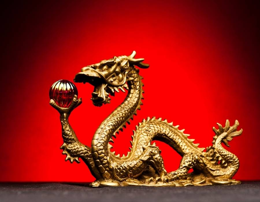 protection symbol chinese dragon