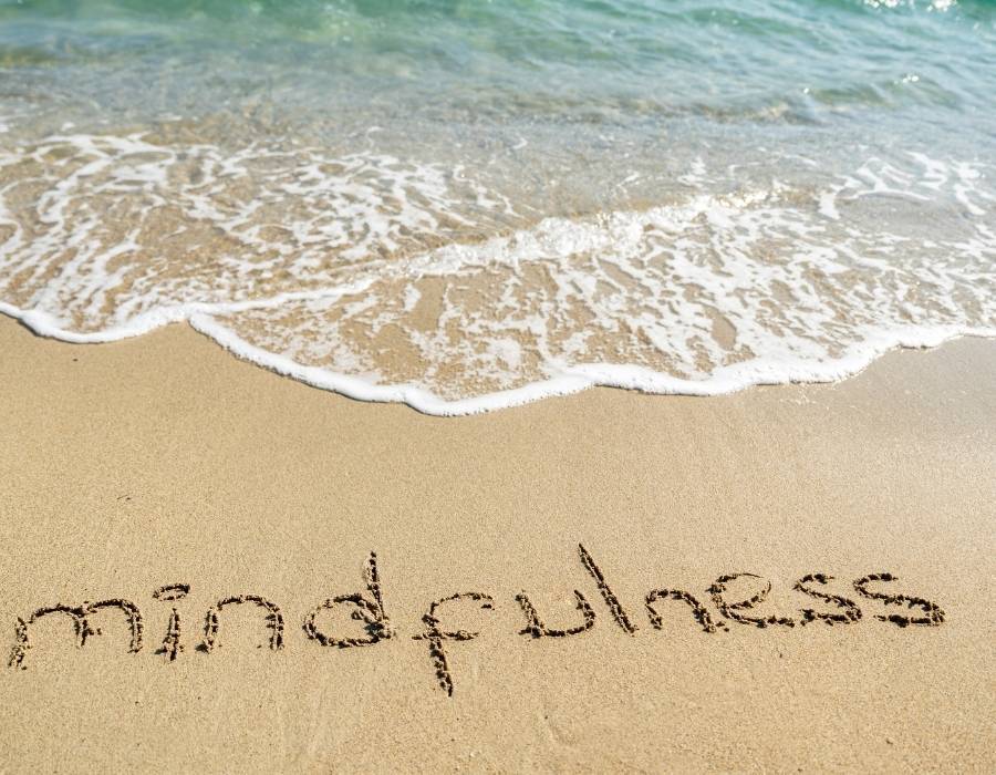 mindfulness beach