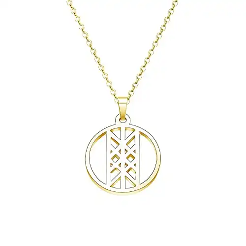 Web of Wyrd Necklace Viking Necklace