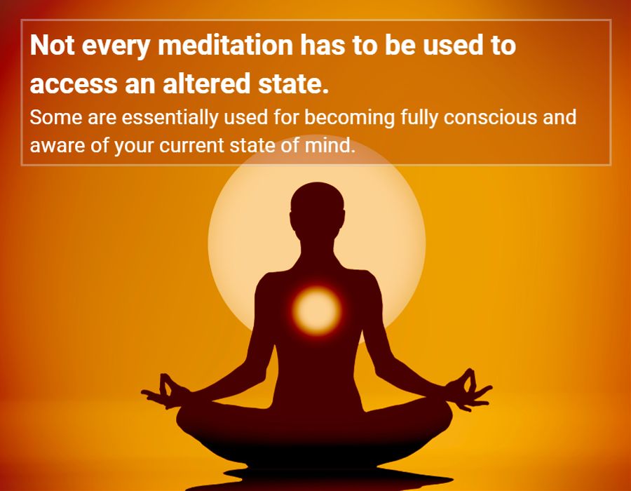 Not every meditation