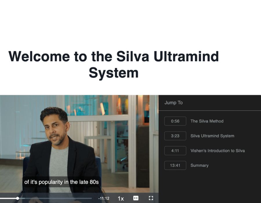 welcome screen silva utramind The Ultimate Silva Ultramind System Review (2022 & Highest Level of Details)
