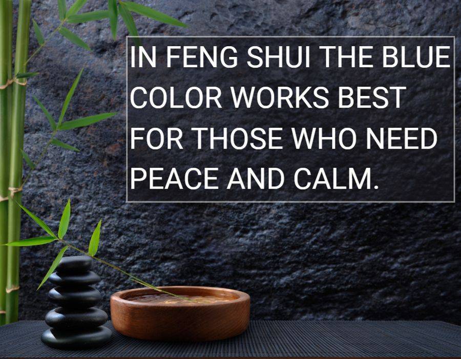 Feng Shui blue symbolism