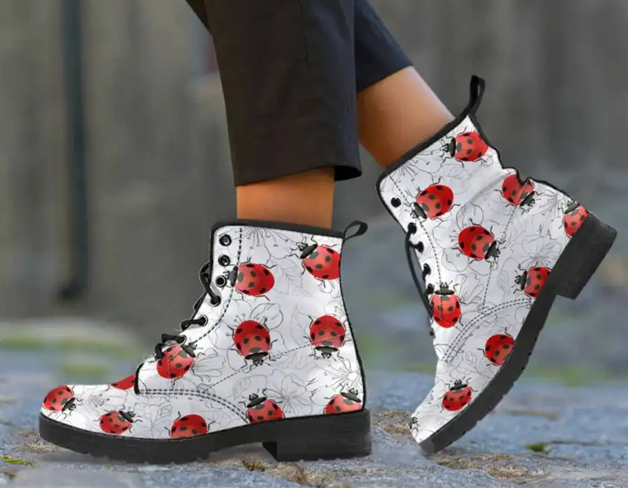 Ladybug Women Boots