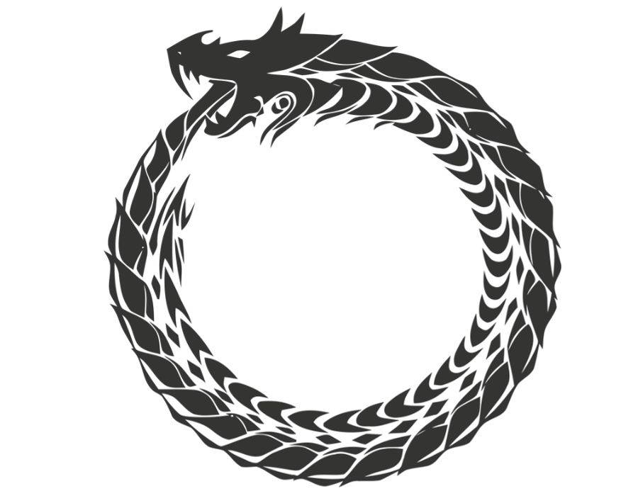 Ouroboros symbolism of transformation