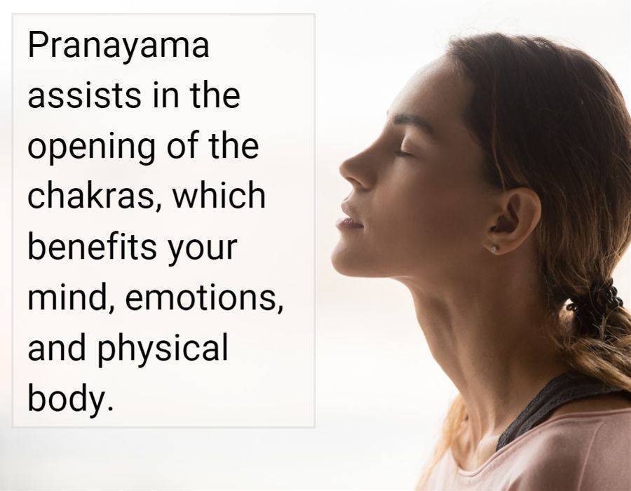 Pranayama breathing opening chakras