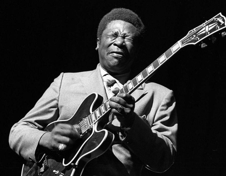 B.B. King, the master of blues music