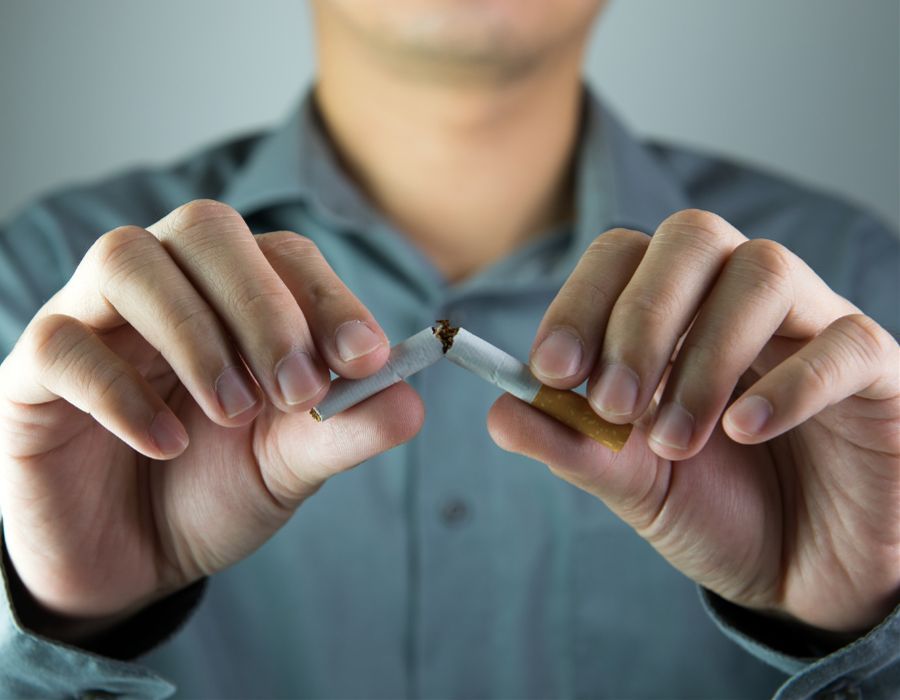 stop nicotine addiction chakra