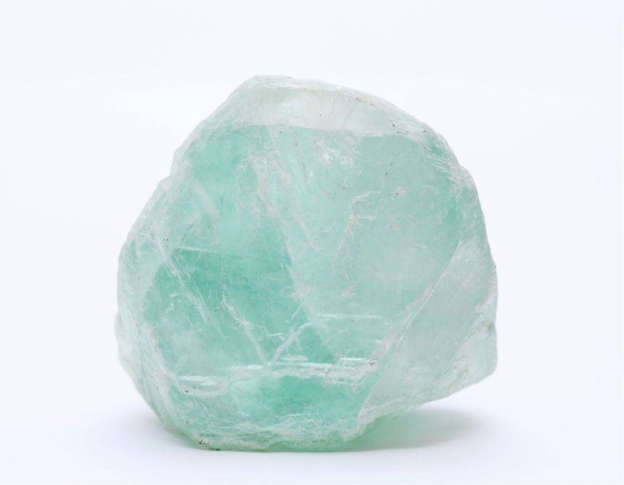 Fluorite crystal healing crown chakra