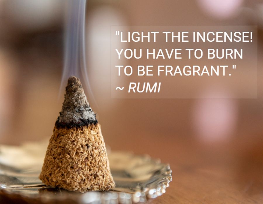 Light the incense