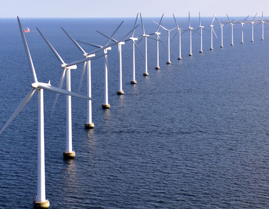 wind turbines energy symbols