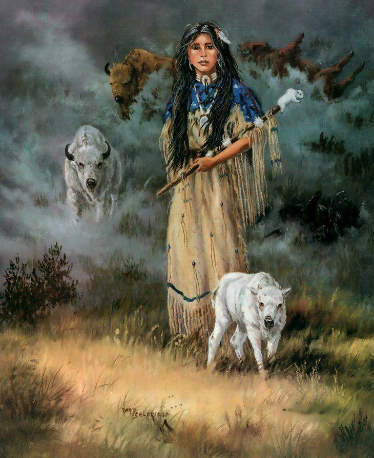 white buffalo calf woman