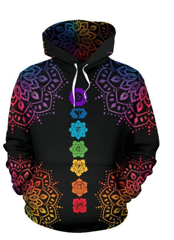 crown chakra balancing hoodie