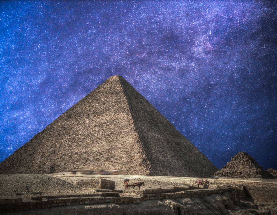 The great pyramid of Giza: throat chakra