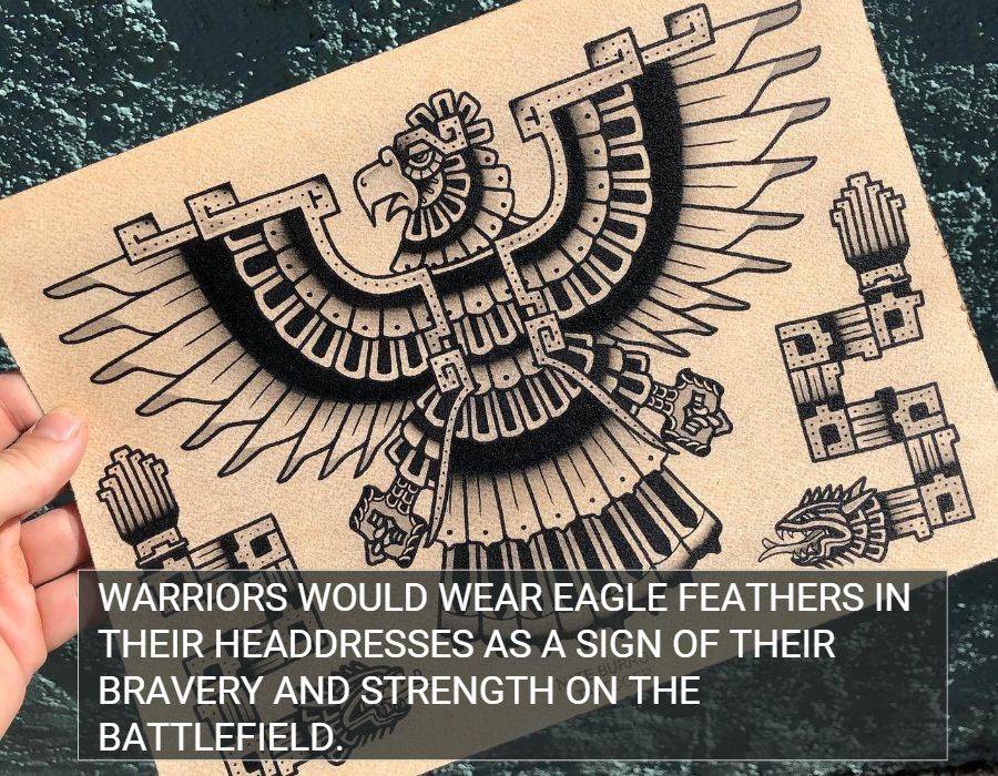 Aztec eagle