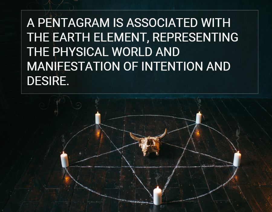 pentagram associated earth element
