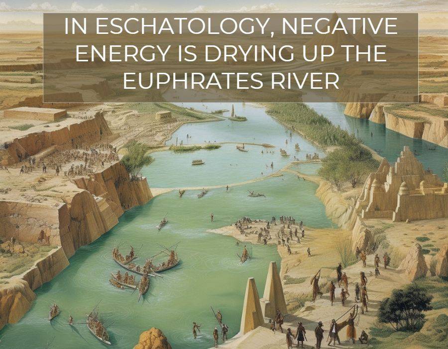 Negative energy is drying up the Euphrates River