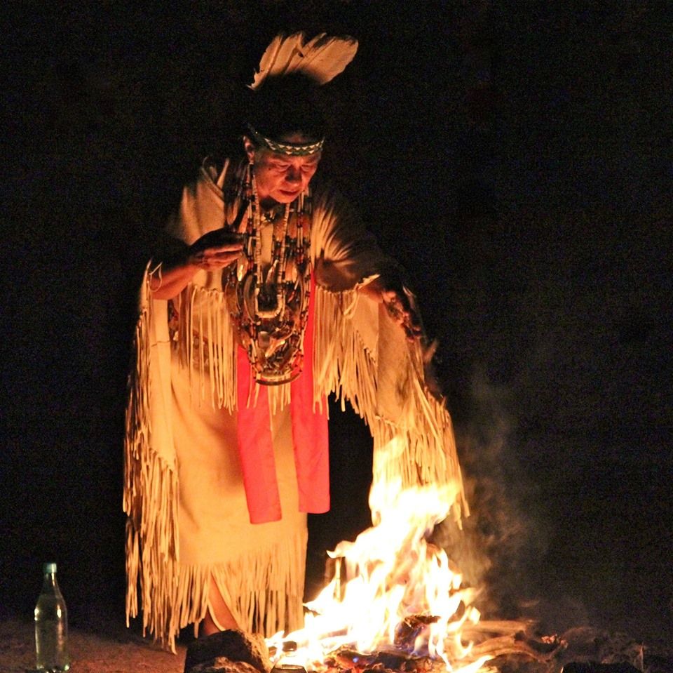 native american fire