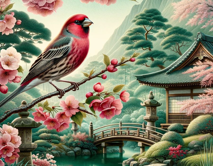 House Finch in Japanese culture