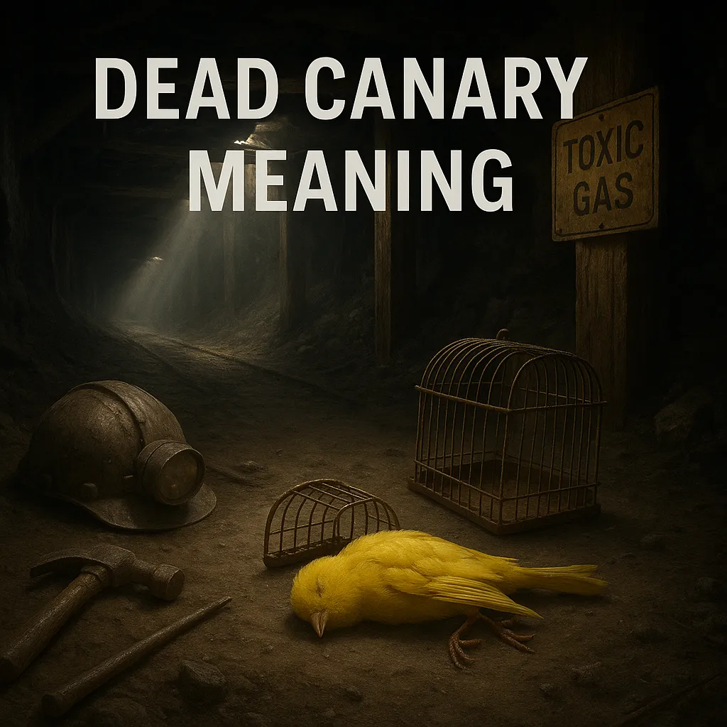 dead canary meaning