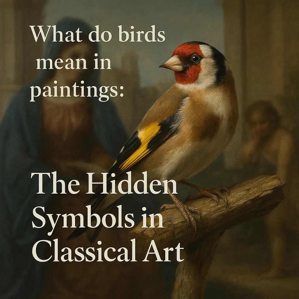 What do birds mean in paintings