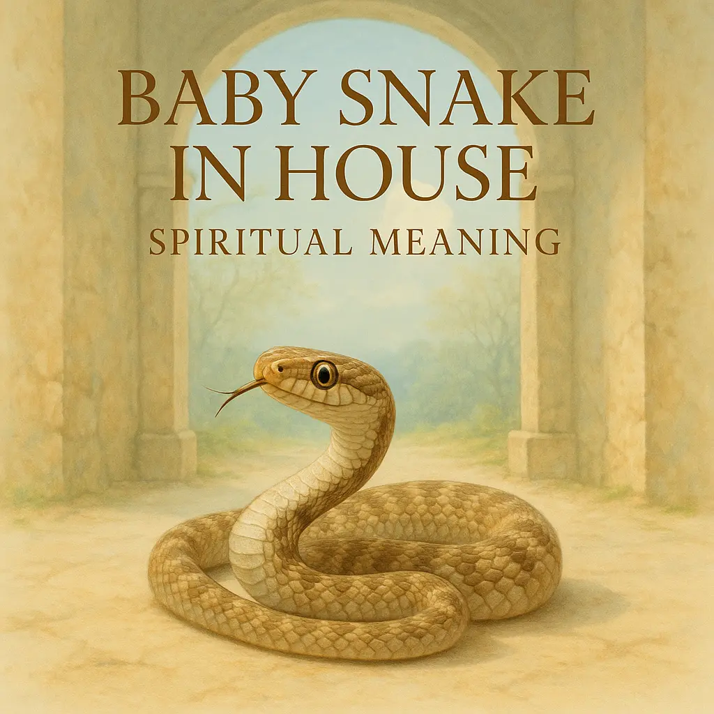 baby snake in house spiritual meaning