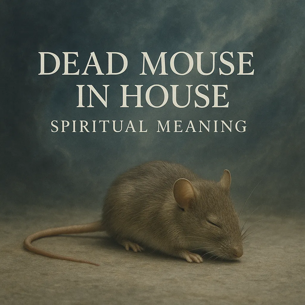 dead mouse in house spiritual meaning