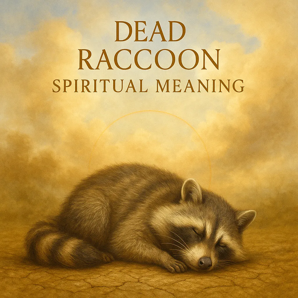 dead raccoon spiritual meaning
