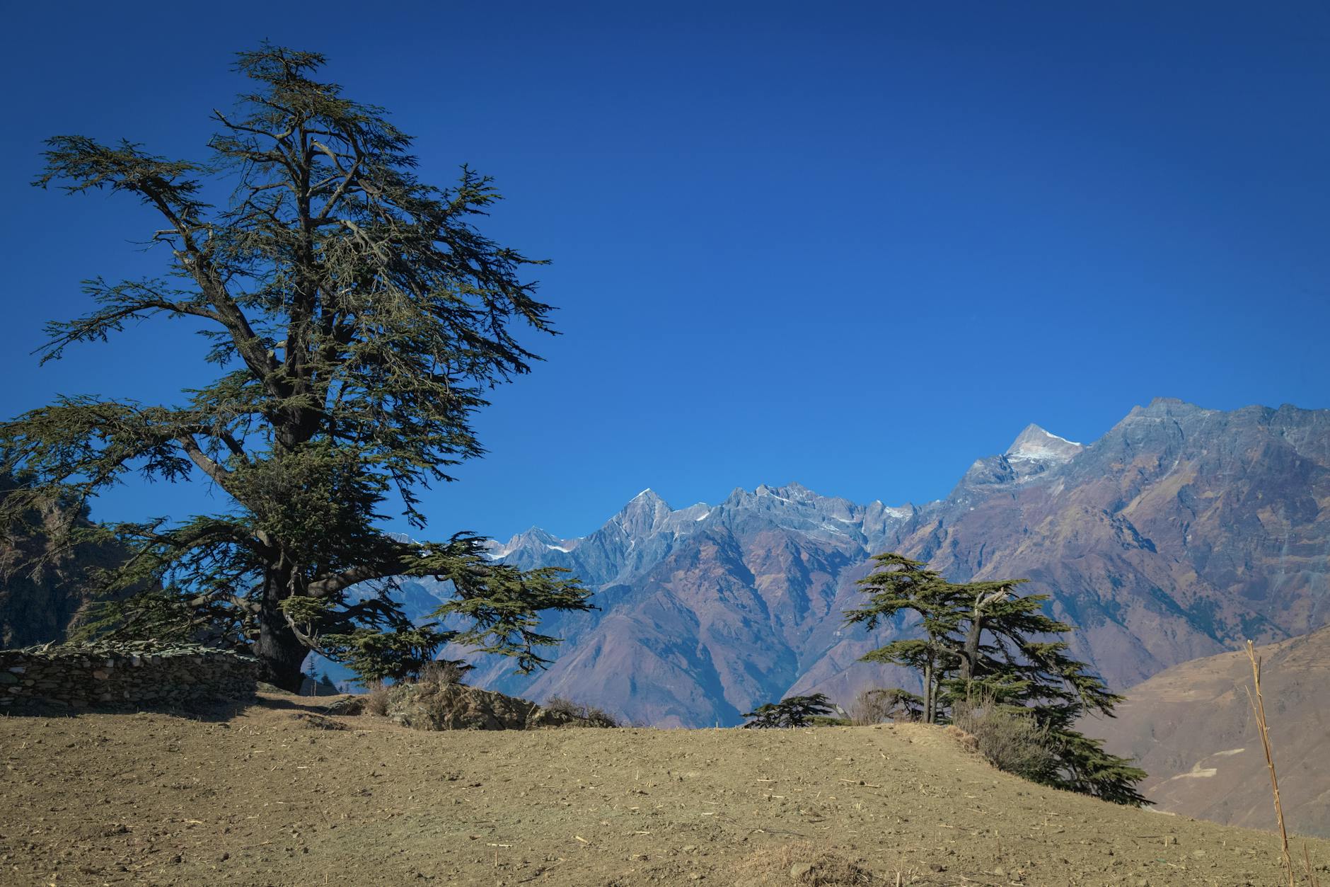 majestic mountain landscape in karnali nepal