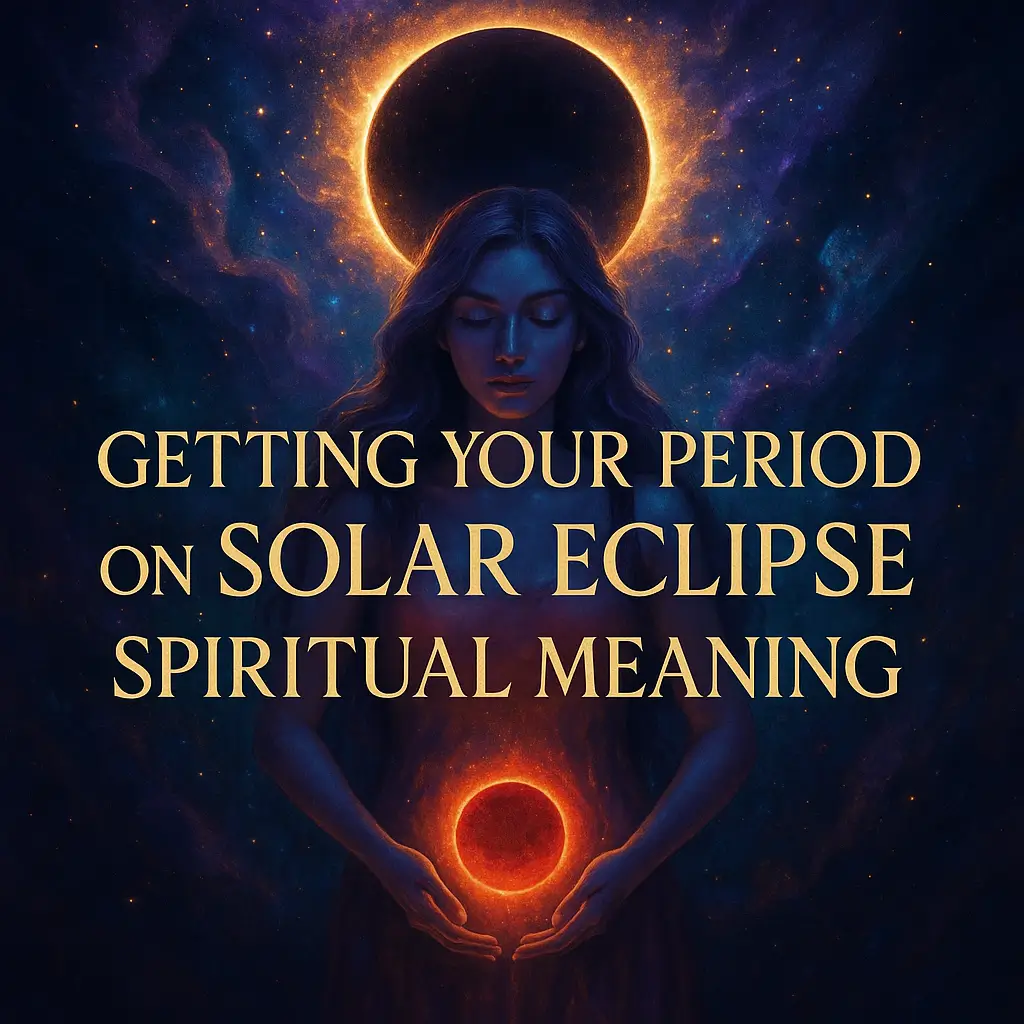 getting period on solar eclipse spiritual meaning