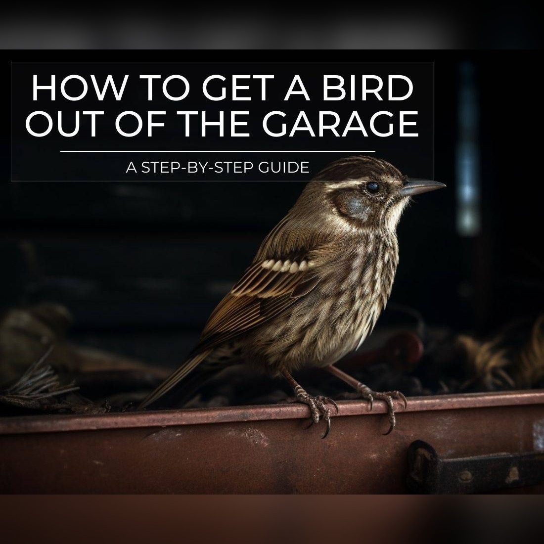 How To Get A Bird Out Of The Garage