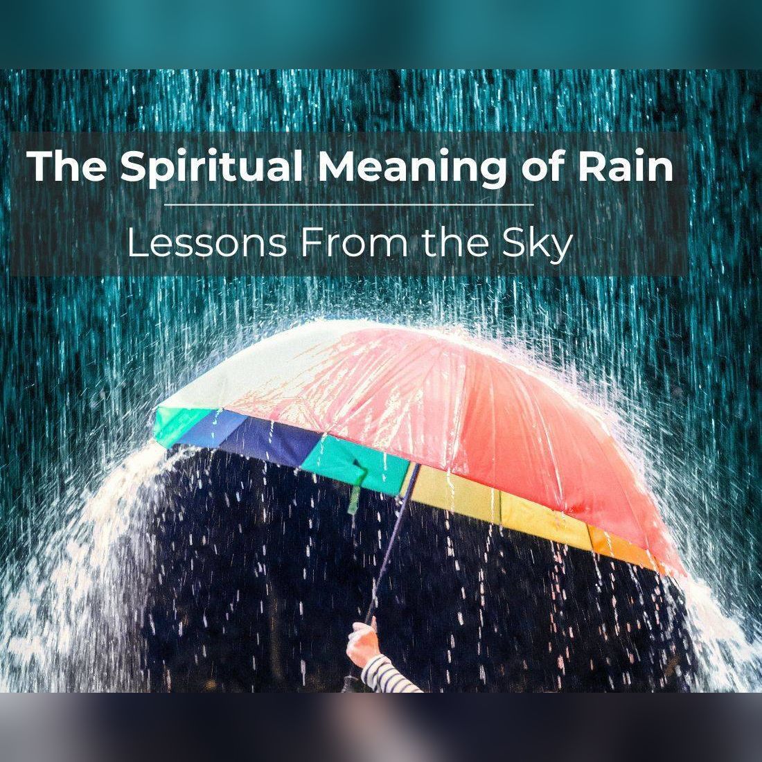 spiritual meaning of rain