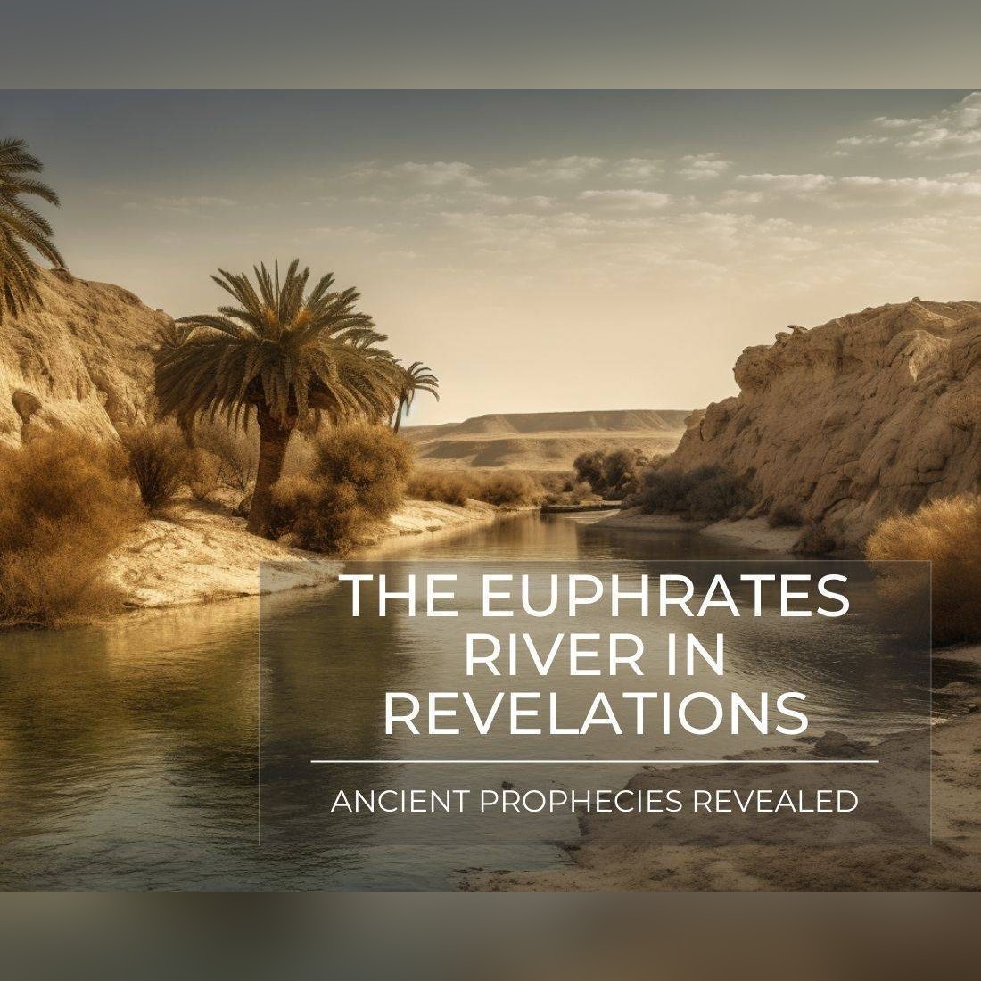 the Euphrates River in Revelations