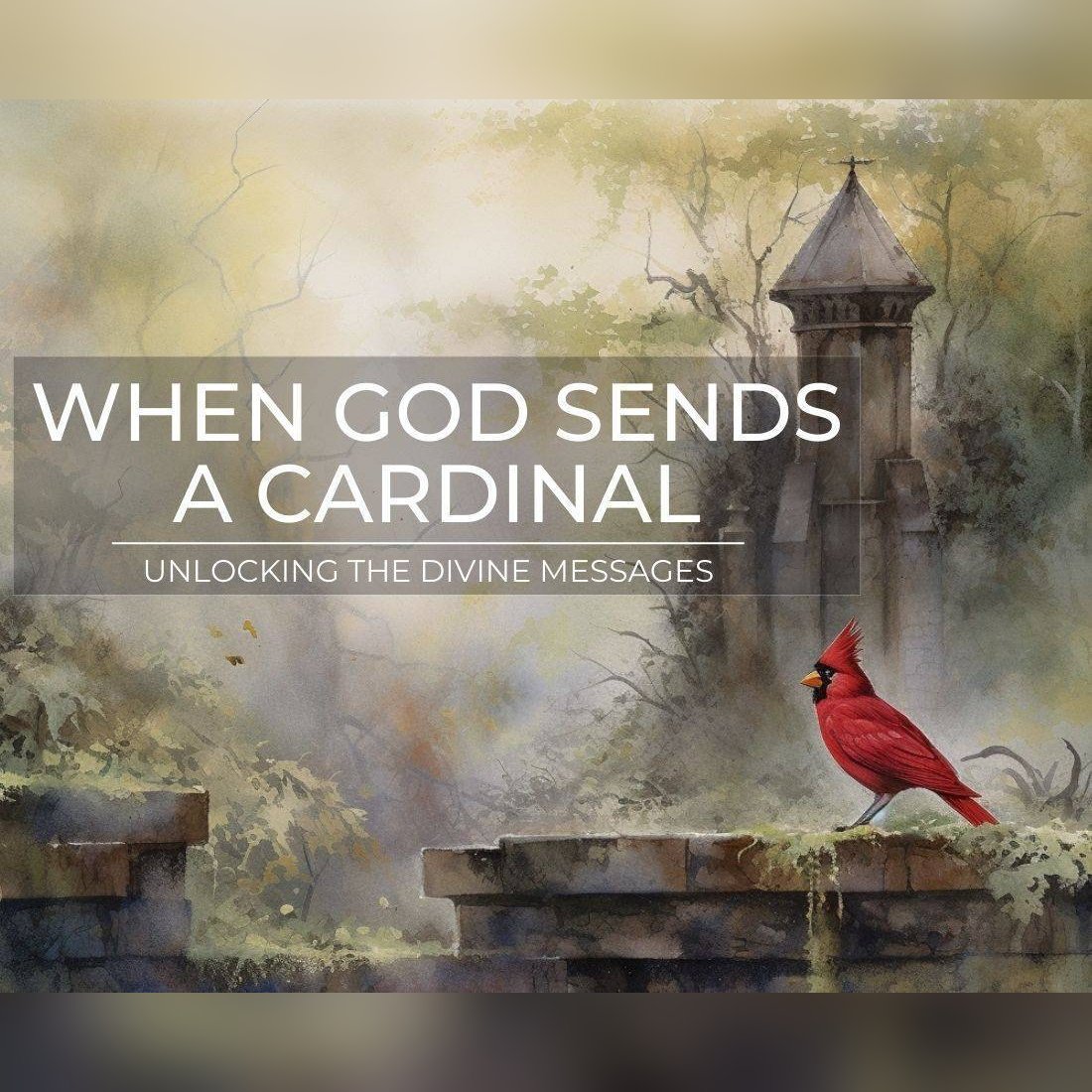 What is the meaning when god sends a Cardinal?